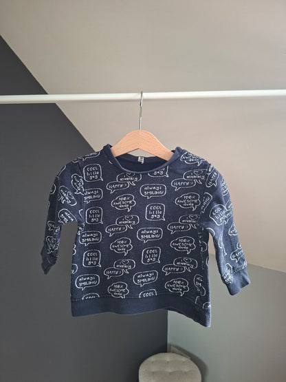 Pull noir motif