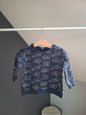 Pull noir motif