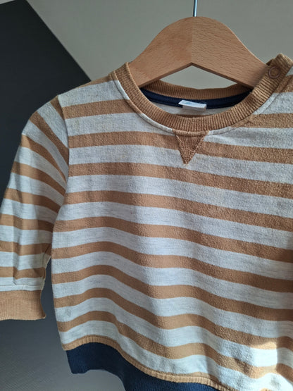 Pull rayé
