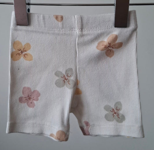 Short fleurs 0-3 mois