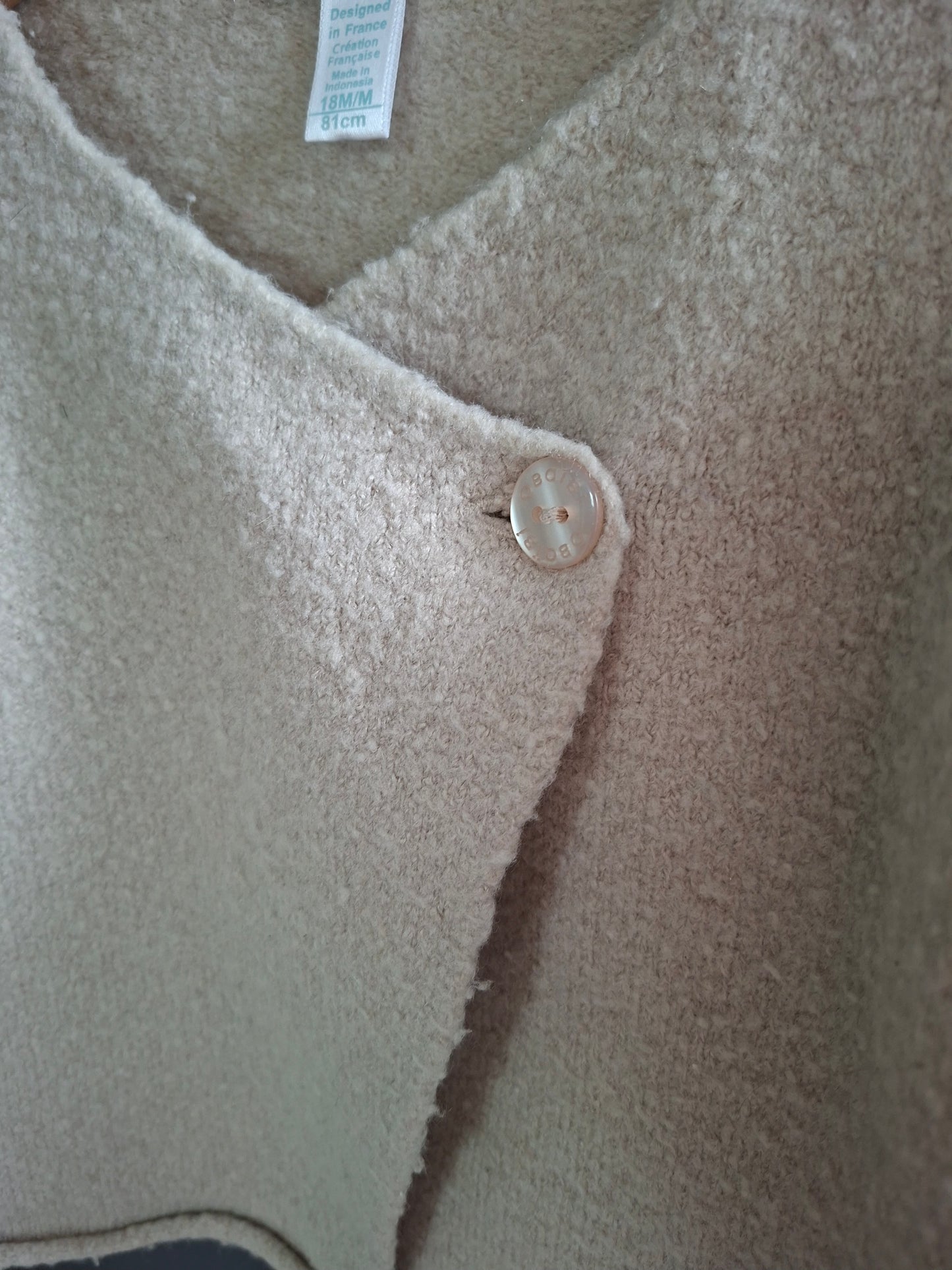 Gilet beige