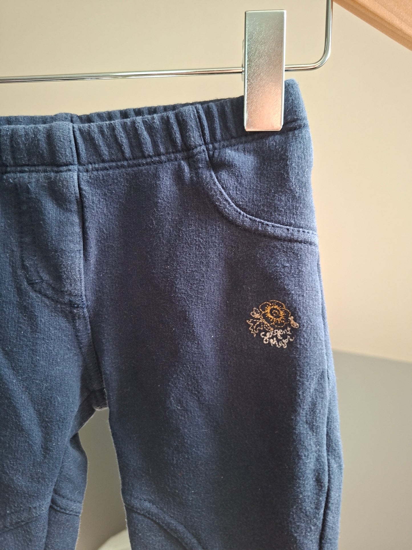 Jogging marine "fleurs"