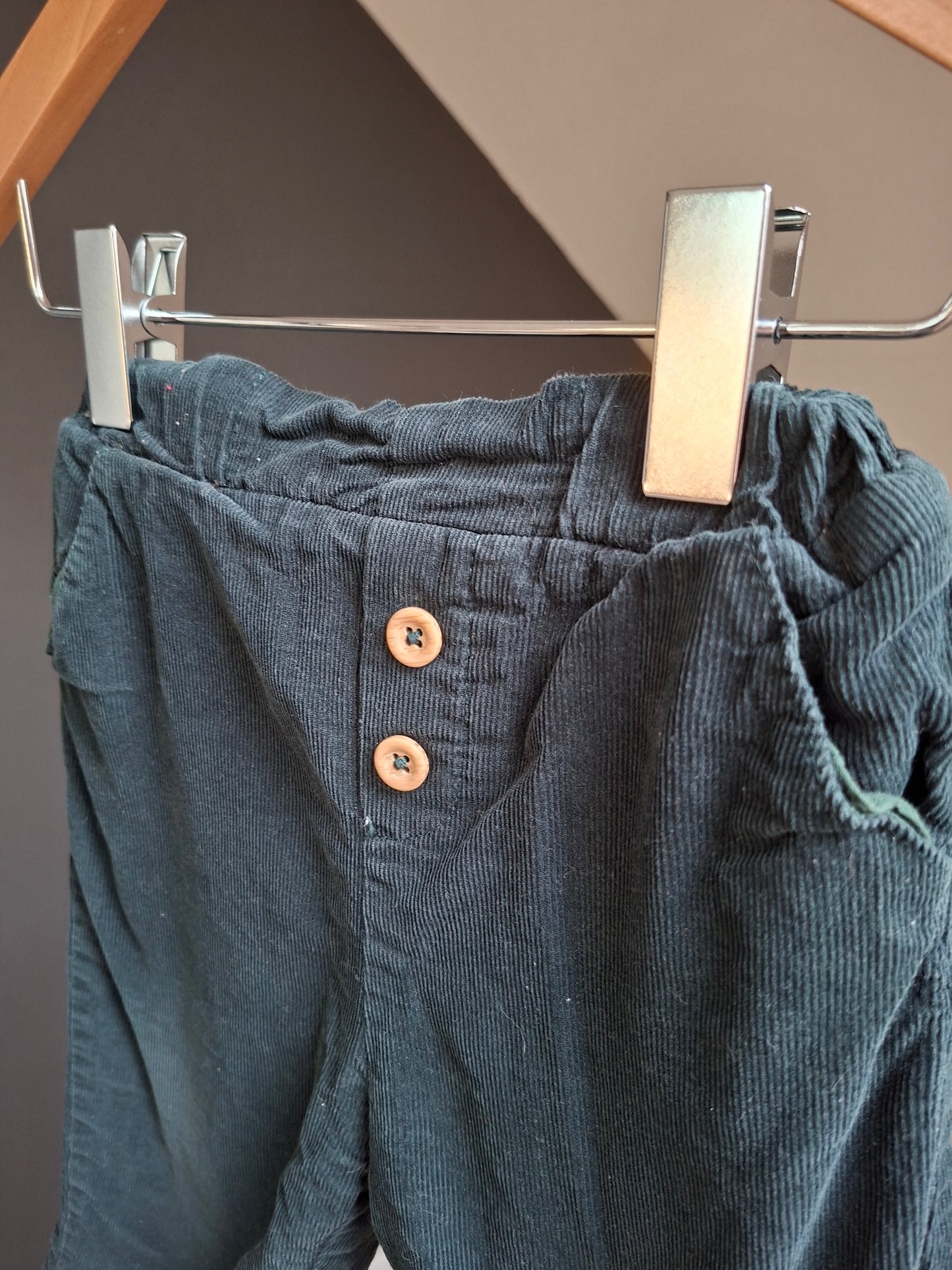 Pantalon vert rembourré