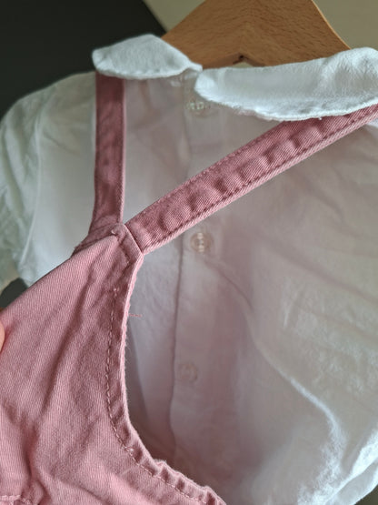 Robe et chemise rose