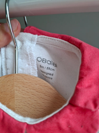 Pyjama "chat cerise"