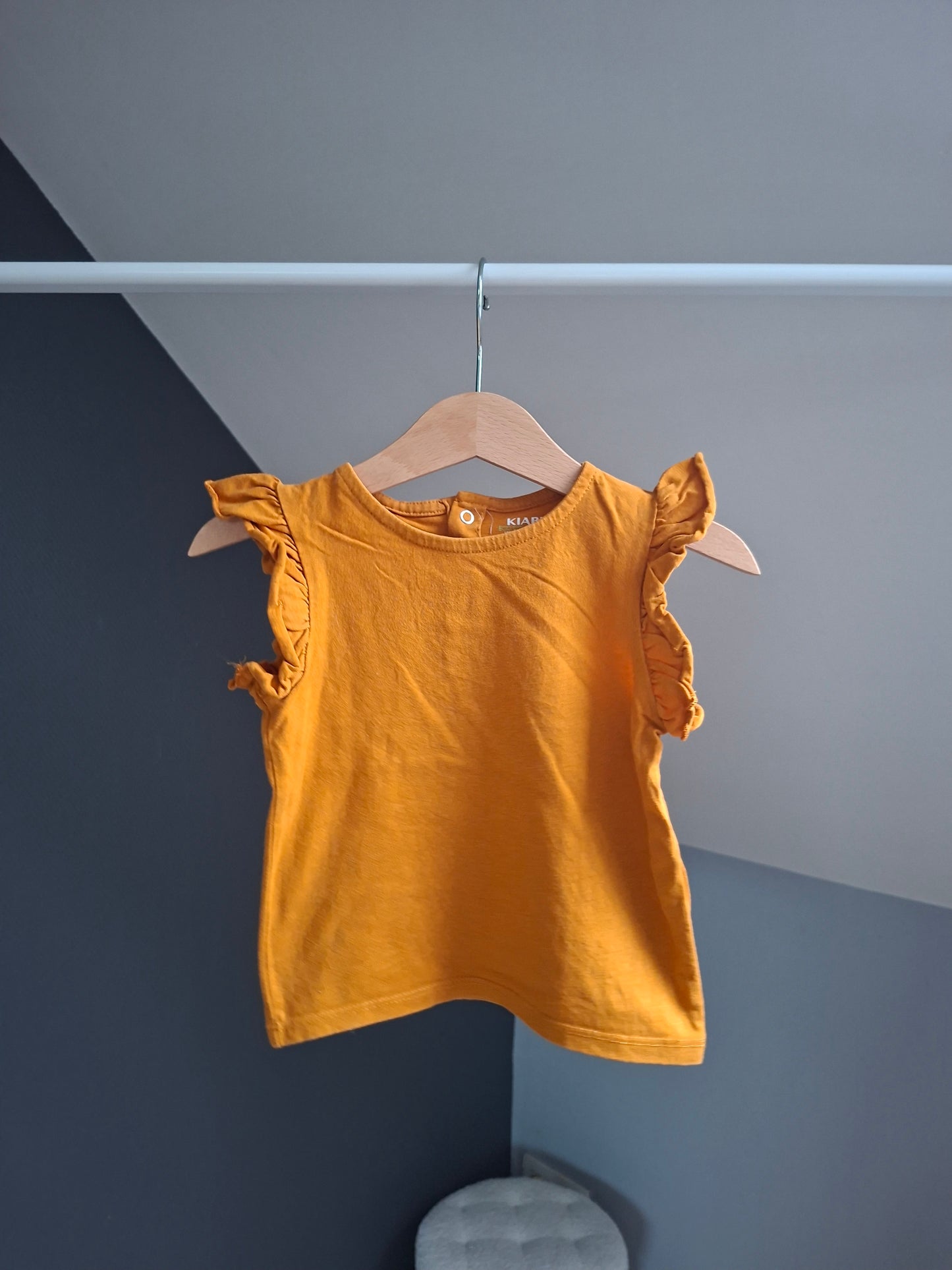 T-shirt moutarde