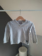 Pull gris perle