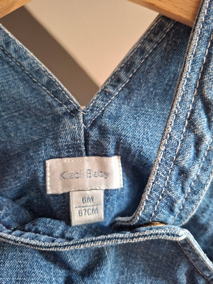Robe en jean "coccinelle"