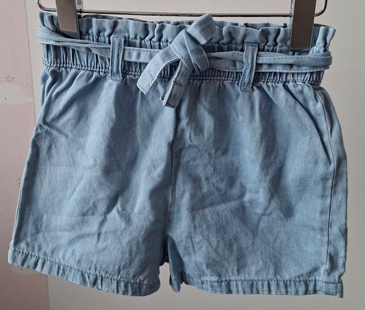 Short bleu 18 mois