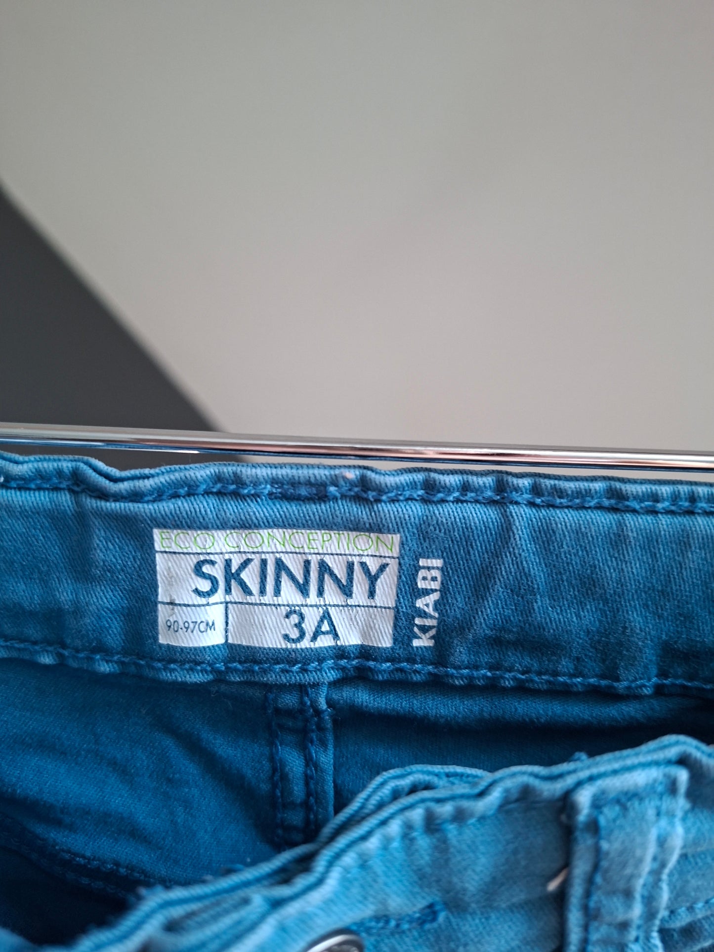 Jean skinny bleu