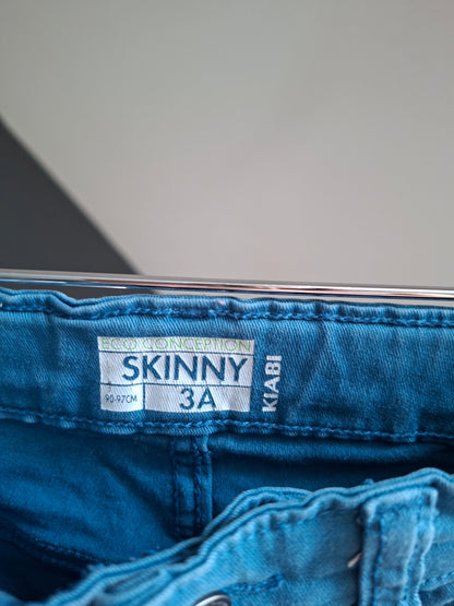 Jean skinny bleu