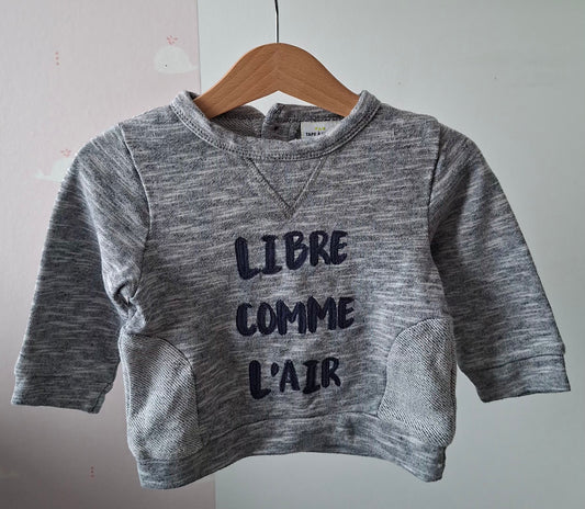 Pull "libre" 12 mois
