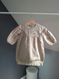 Robe avec chemise taupe