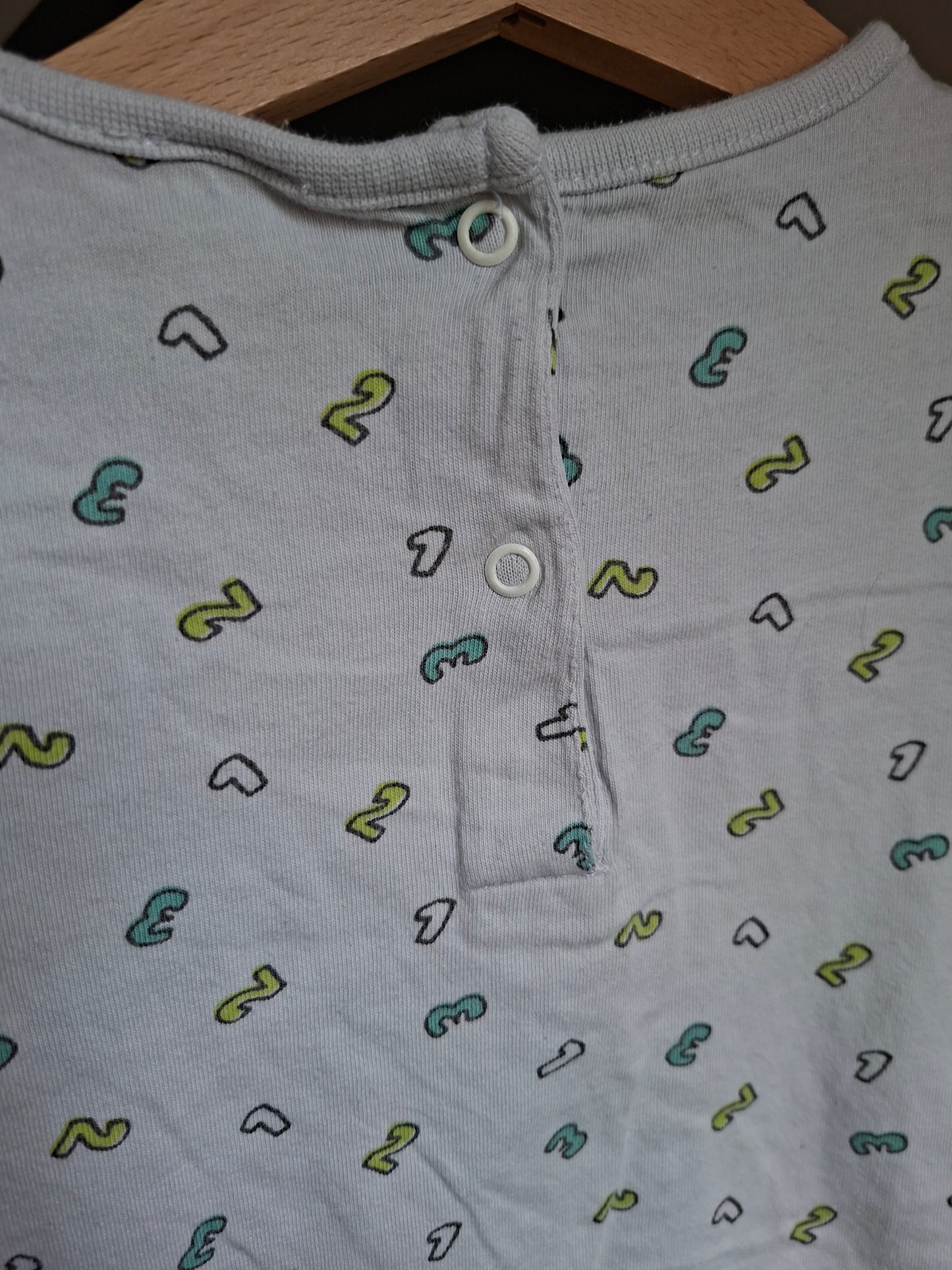 Combi-short chiffre