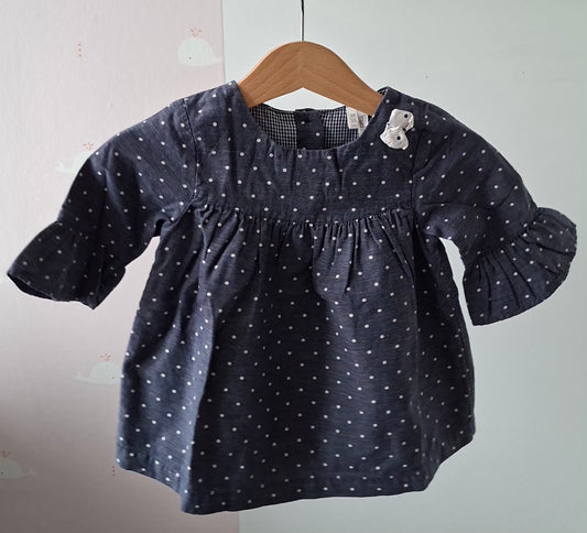 Robe à pois 9 mois