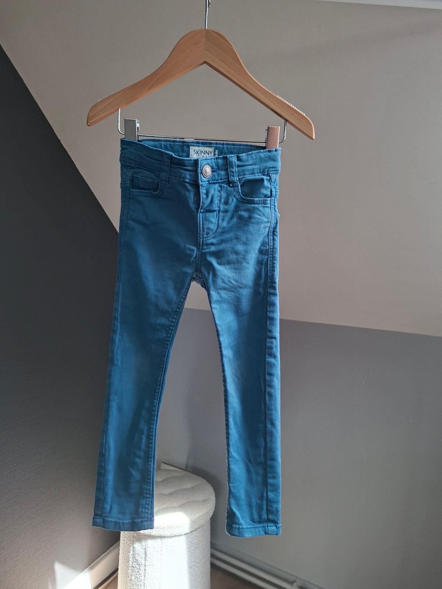 Jean skinny bleu