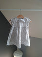 Robe blanche fleuris