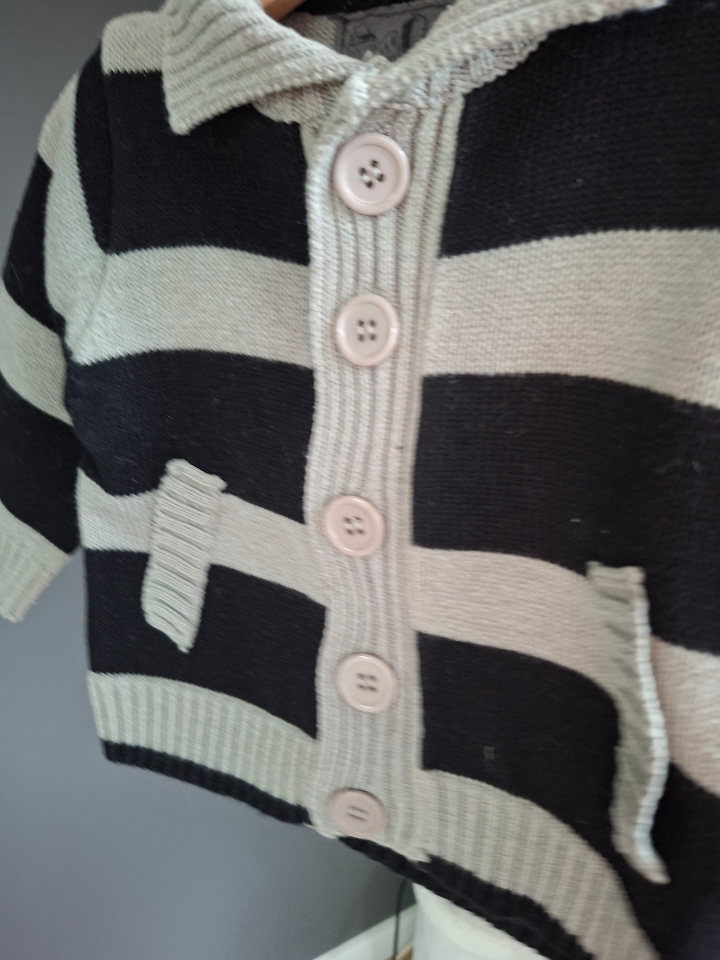 Gilet rayé