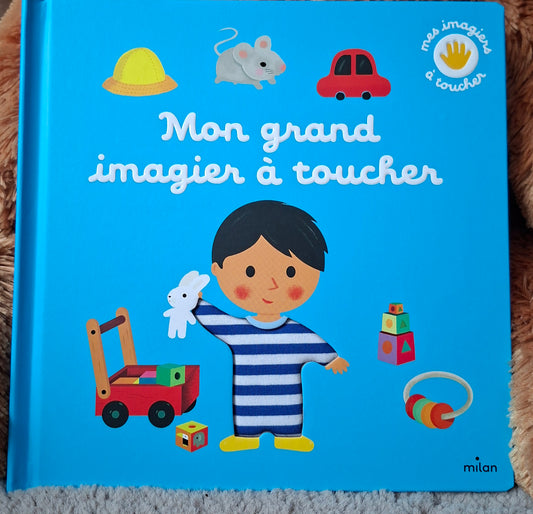Livre "mon grand imagier a toucher"