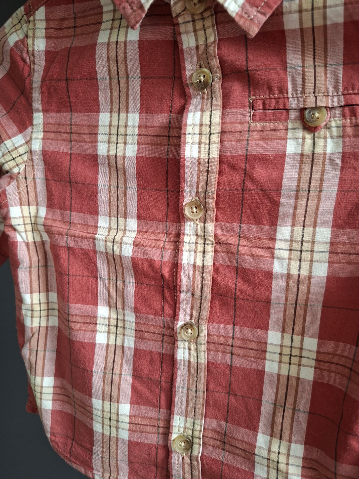 Veste à carreaux