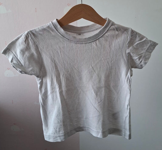 T-shirt blanc 2 ans