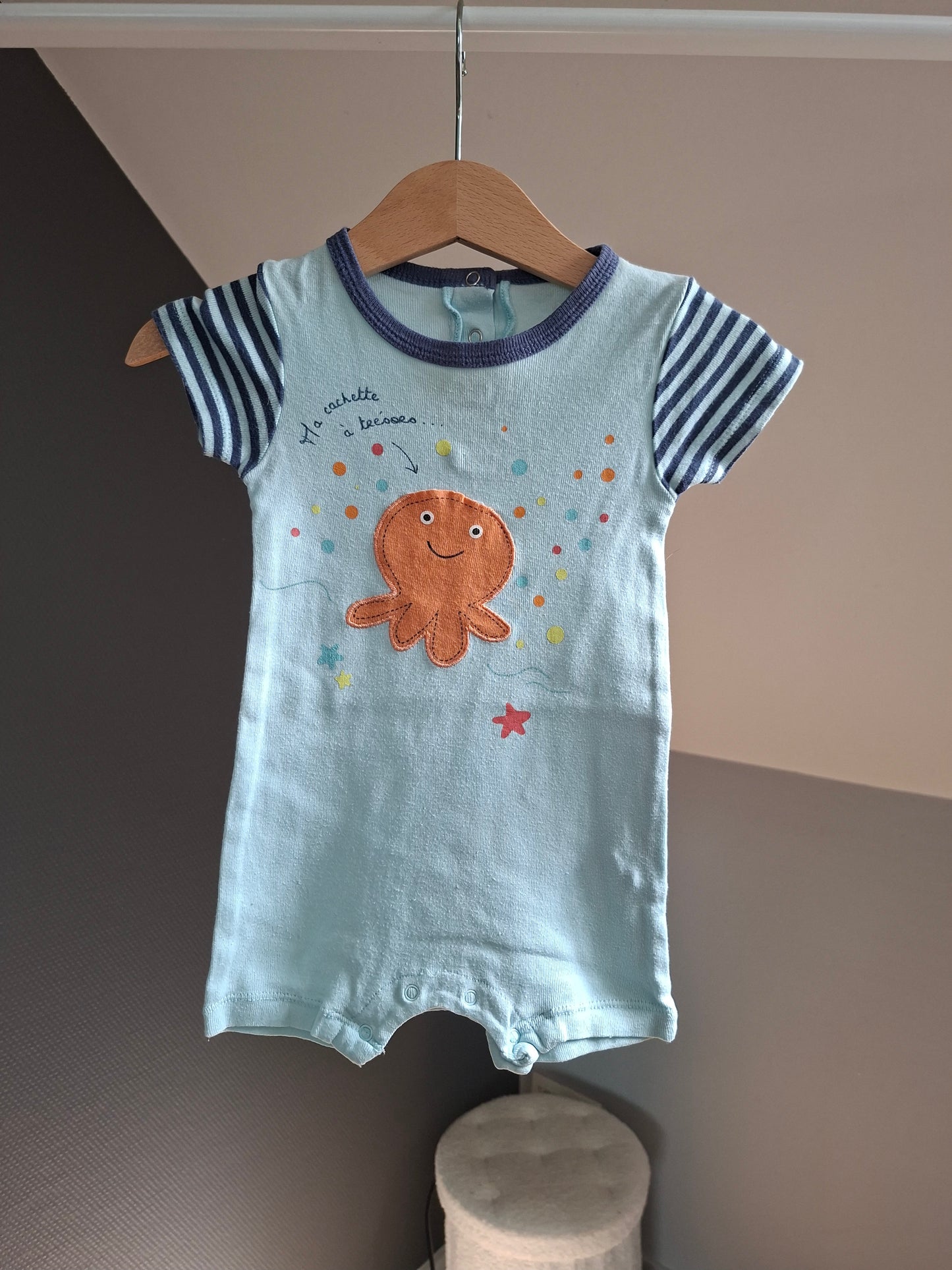 Combi-short pieuvre