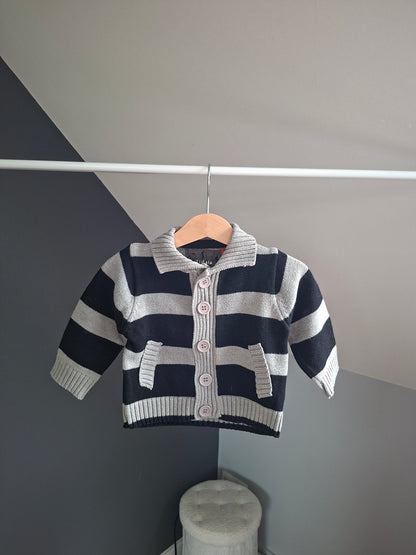 Gilet rayé