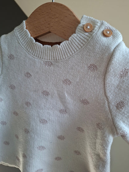 Pull à pois