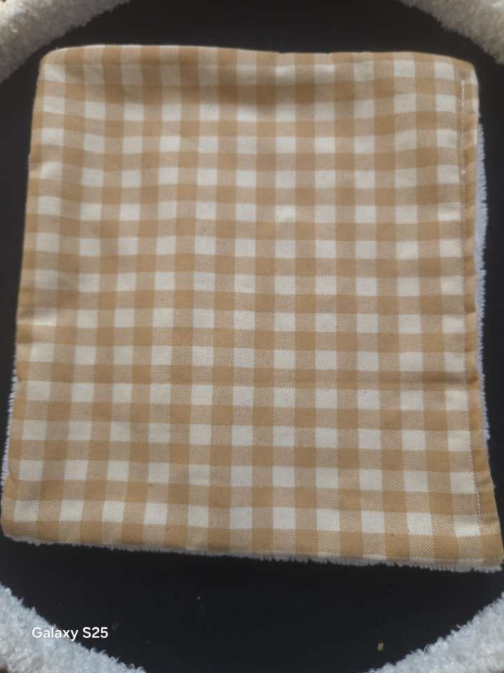 Lingettes réutilisables grand format