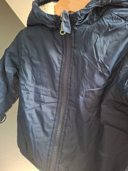 Manteau bleu marine imperméable