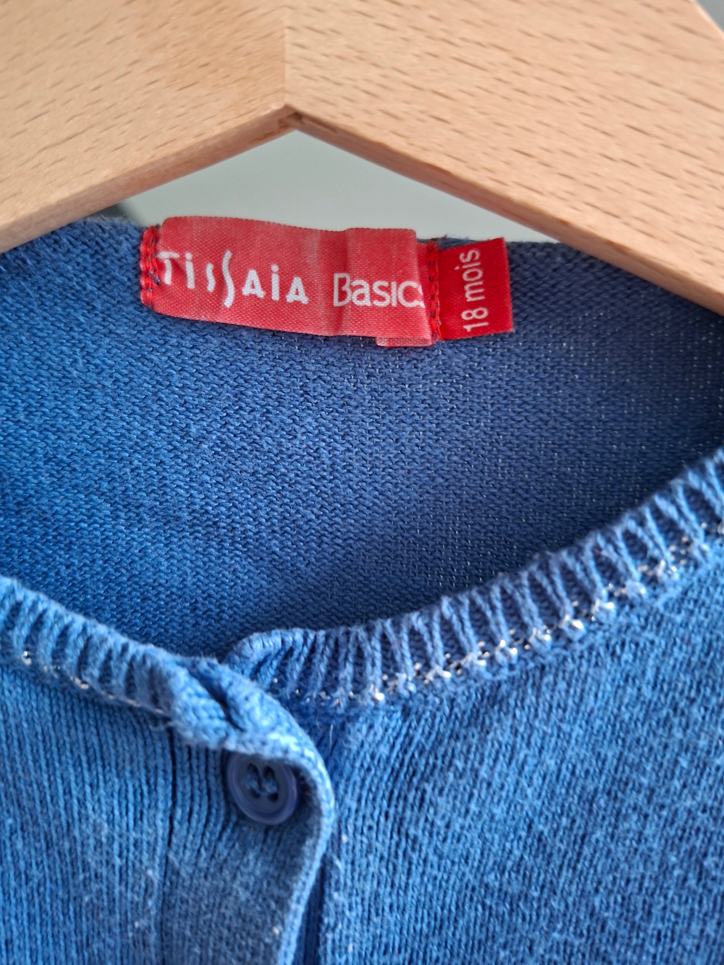 Gilet bleu