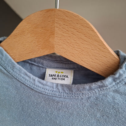 T-shirt bleu clair