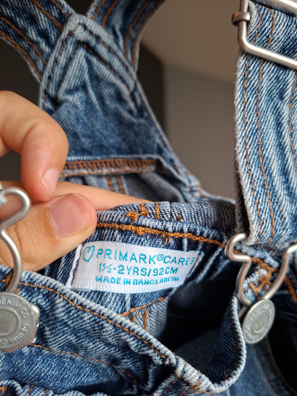 Salopette en jean