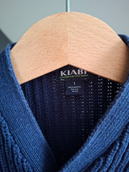 Gilet tricot marine
