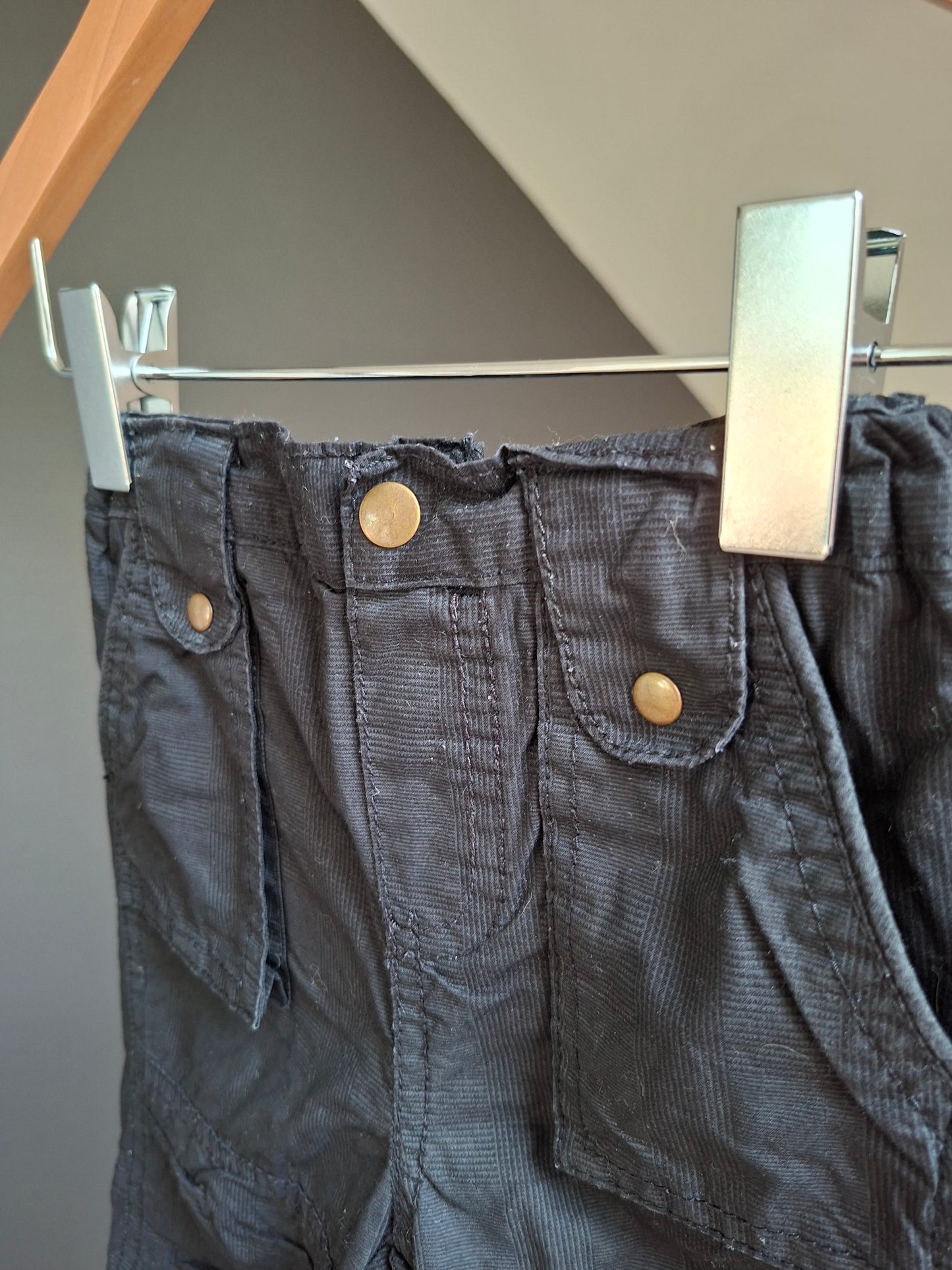 Pantalon noir large