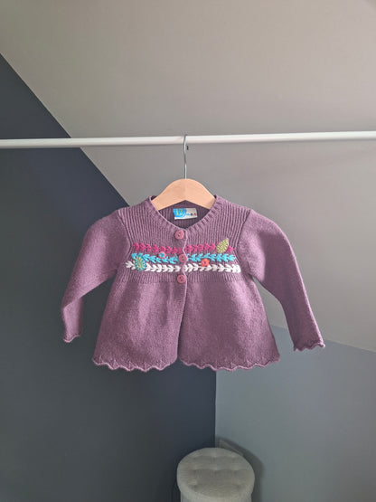 Gilet violet