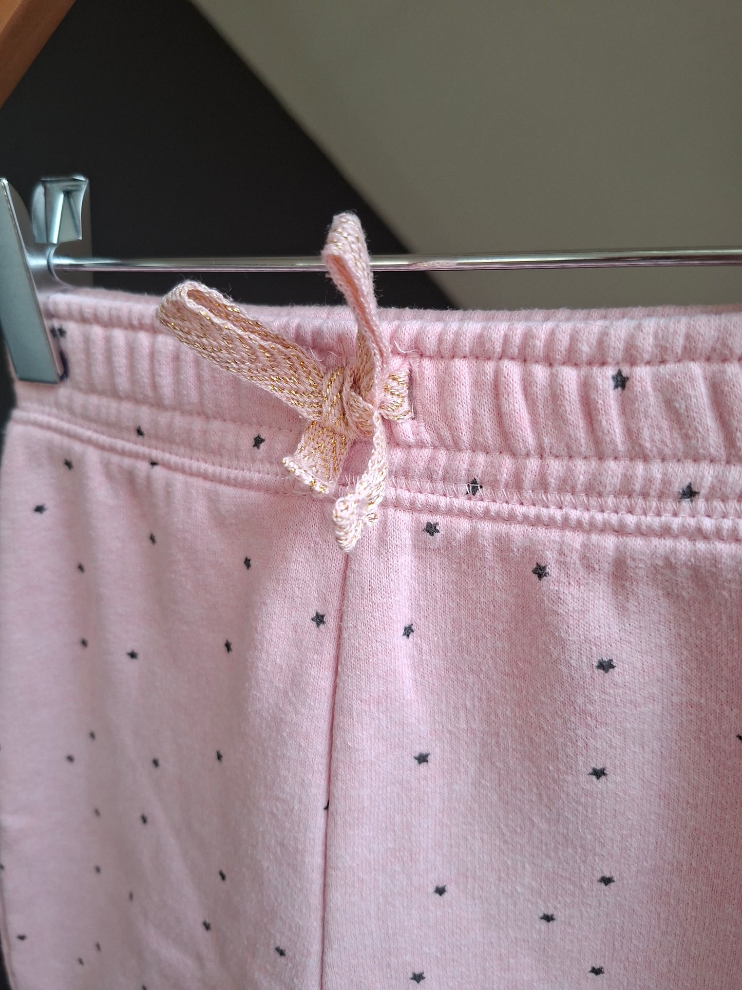 Jogging rose étoiles