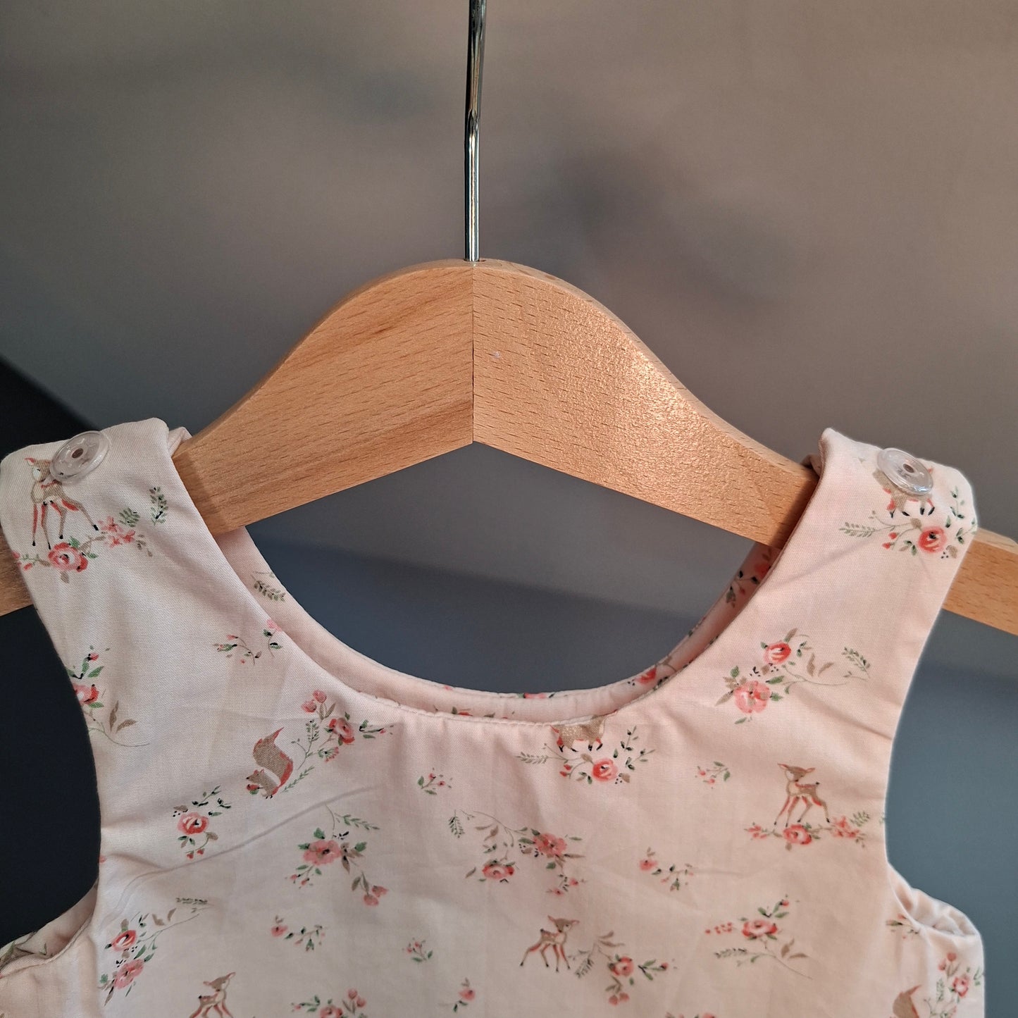 Robe renard rose