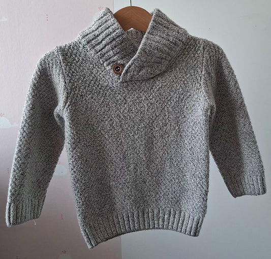 Pull gris 3 ans