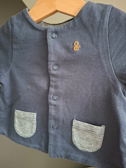 Gilet marine