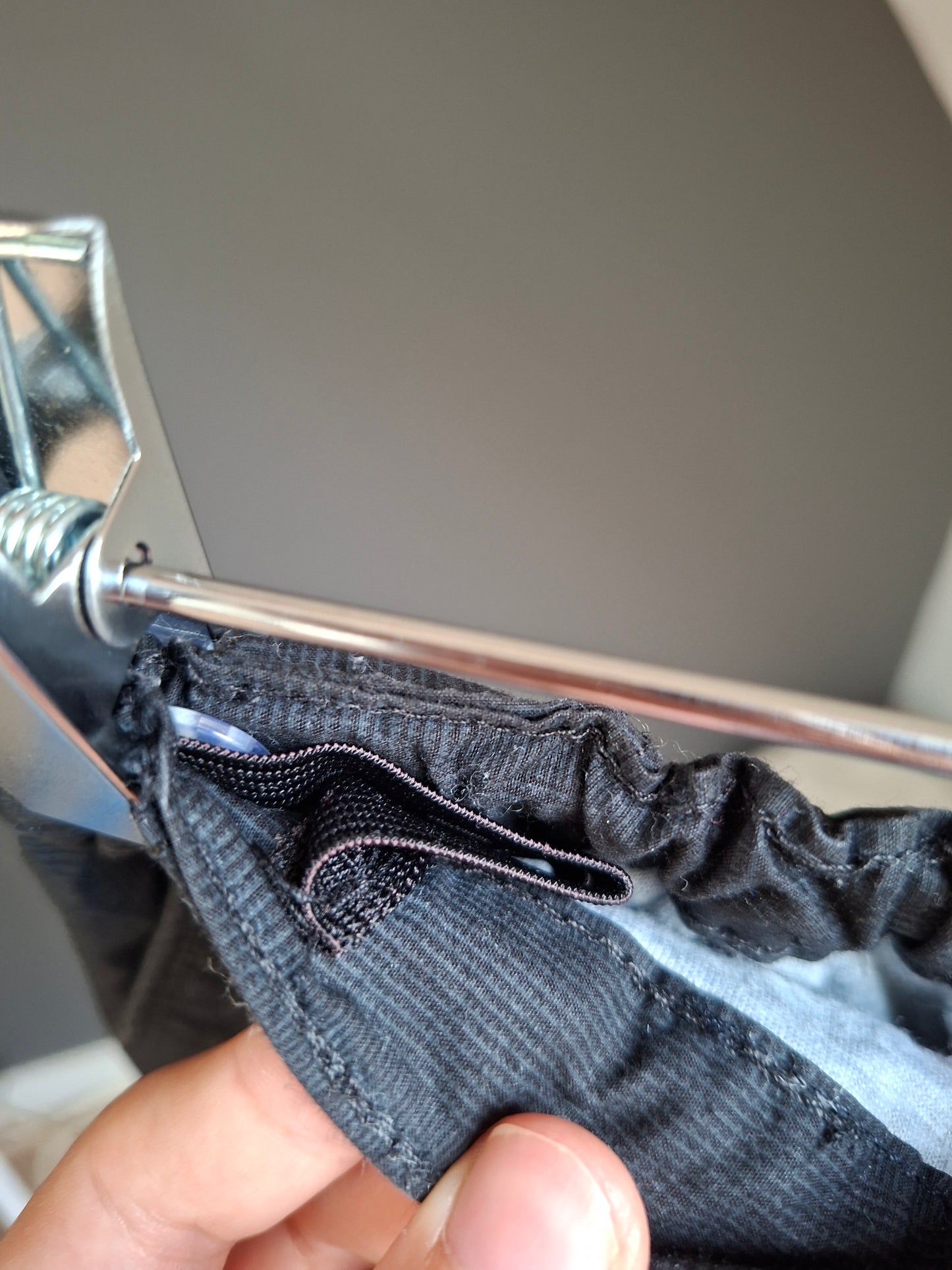 Pantalon noir large