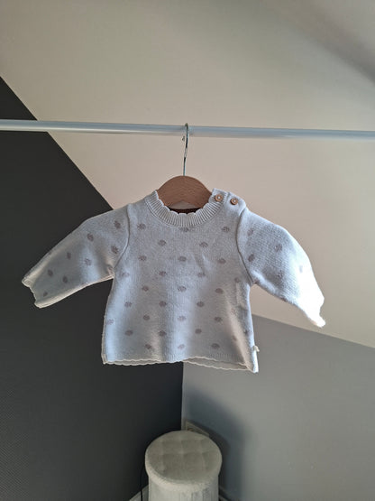 Pull à pois