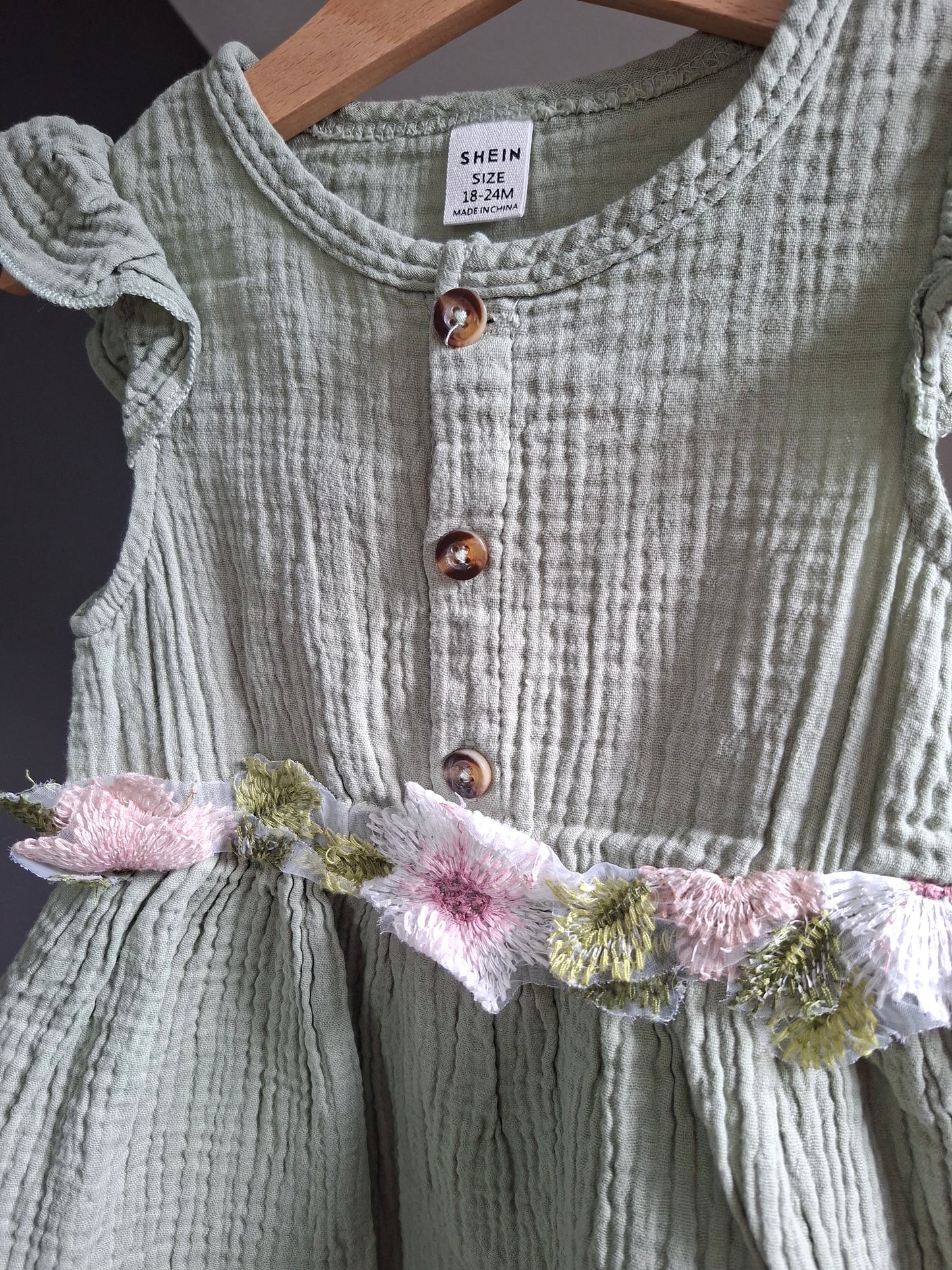 Robe gaze de coton