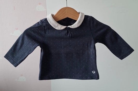 T-shirt a pois 3 mois