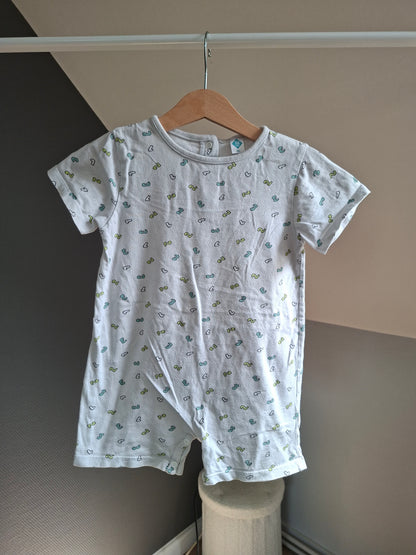 Combi-short chiffre