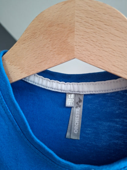 T-shirt bleu
