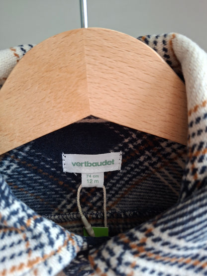 Manteau à carreaux
