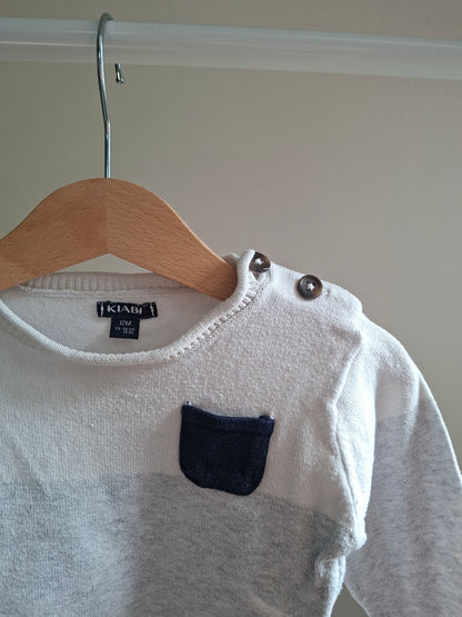 Pull tricolore