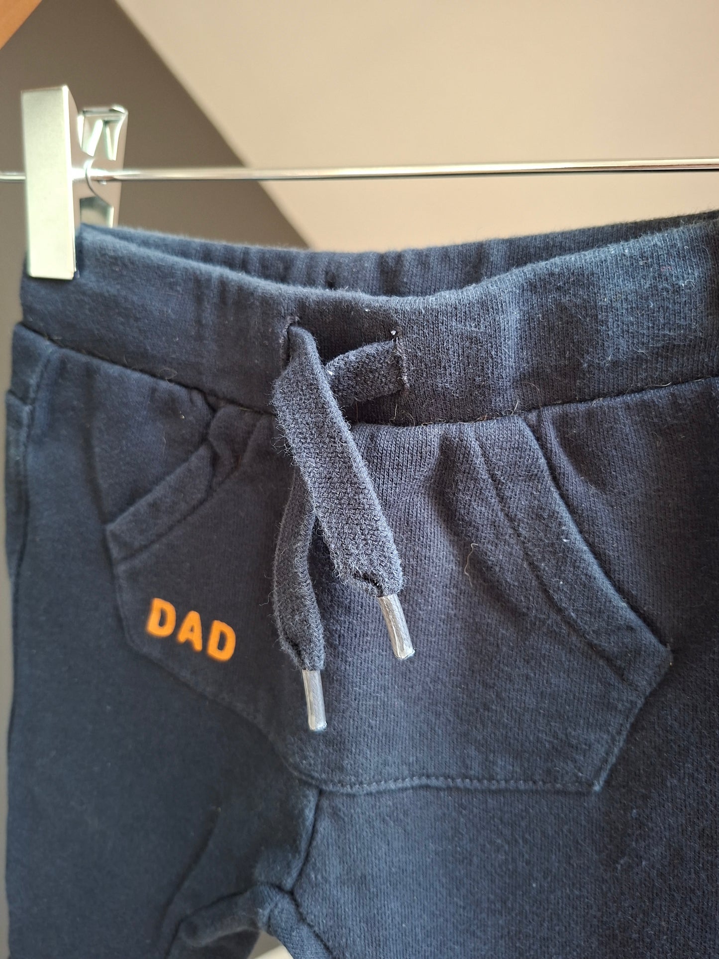 Jogging marine dad