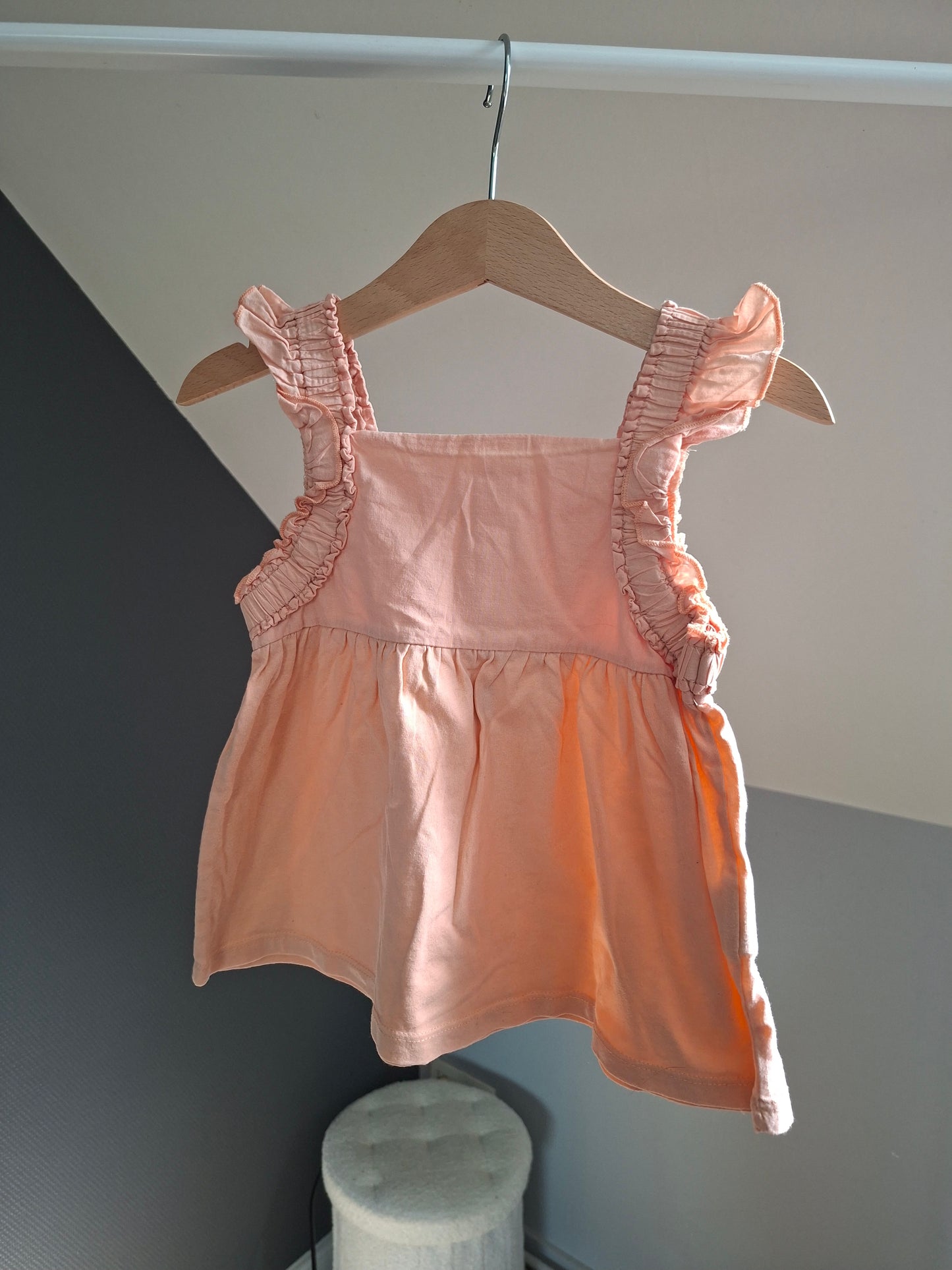 Robe rose saumon